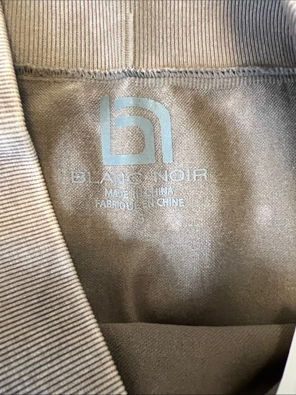 blanc noir Taupe Sculpting Leggings - Picture 4 of 9